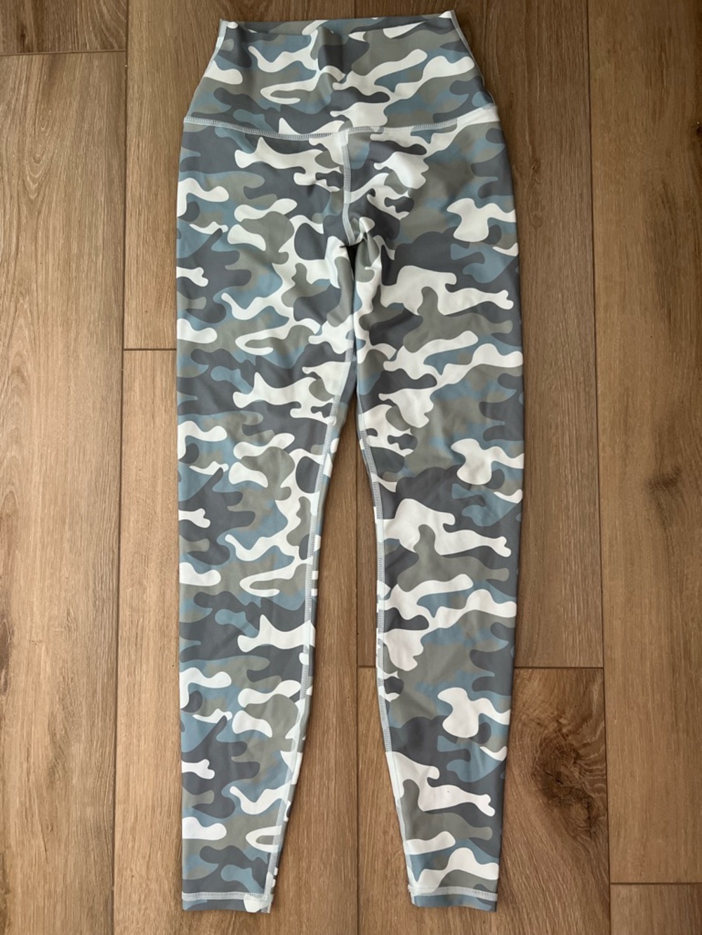 SPIRITUAL GANGSTER Intent Eco Jersey High Waist Camo Leggings EUC